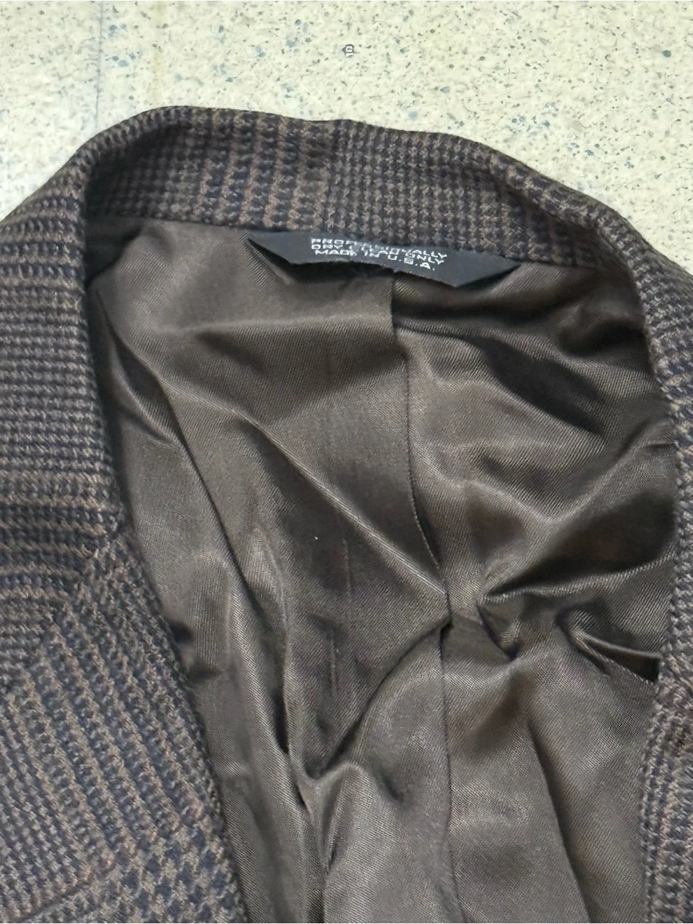 Men's Grey Glen Plaid Blazer - Classic Two-Button Sport Coat